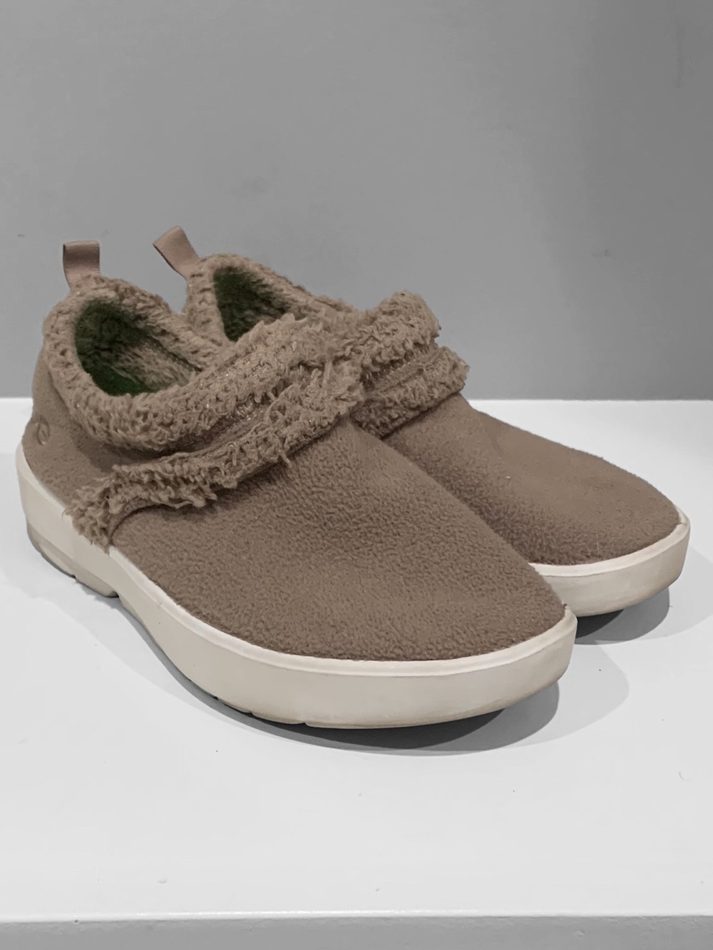 OOFOS Women's Oocoozie Low Casual Slip-On Mules Shoes Chocolate Brown 8 EU 39